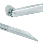 vidaXL Țăruși de cort, 24 buc., 17 cm, Ø20 mm, oțel galvanizat
