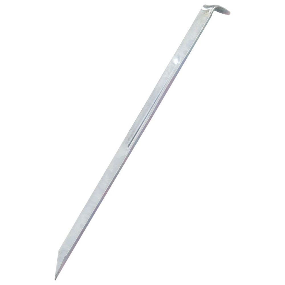 vidaXL Țăruși de cort, 24 buc., 30 cm, Ø20 mm, oțel galvanizat