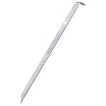 vidaXL Țăruși de cort, 24 buc., 30 cm, Ø20 mm, oțel galvanizat