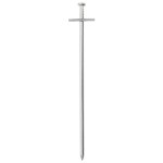 vidaXL Țăruși de cort, 24 buc., 23 cm, Ø6 mm, oțel galvanizat