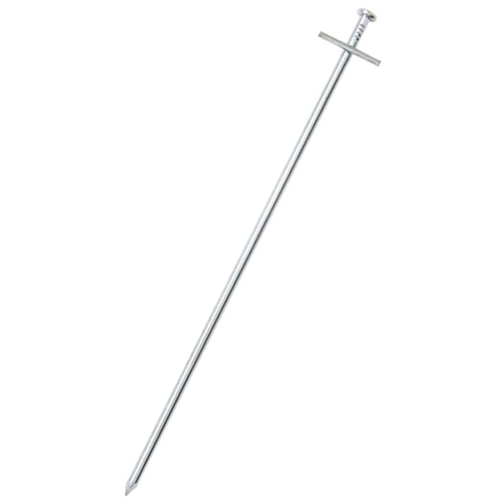vidaXL Țăruși de cort, 24 buc., 29,5 cm, Ø6 mm, oțel galvanizat