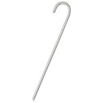 vidaXL Țăruși de cort, 6 buc., 37 cm, Ø10 mm, oțel galvanizat vidaXL Țăruși de cort, 6 buc., 37 cm, Ø10 mm, oțel galvanizat