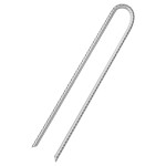 vidaXL Țăruși de cort, 6 buc., 37 cm, Ø10 mm, oțel galvanizat