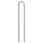 vidaXL Țăruși de cort, 6 buc., 41,5 cm, Ø12 mm, oțel galvanizat