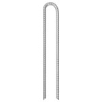 vidaXL Țăruși de cort, 12 buc., 41,5 cm, Ø12 mm, oțel galvanizat