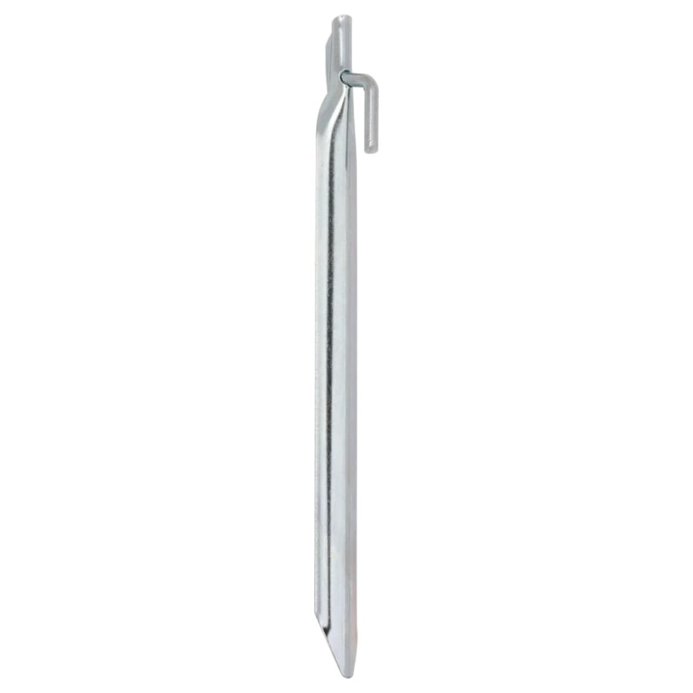 vidaXL Țăruși de cort 24 buc., formă V, 25 cm, Ø20 mm, oțel galvanizat