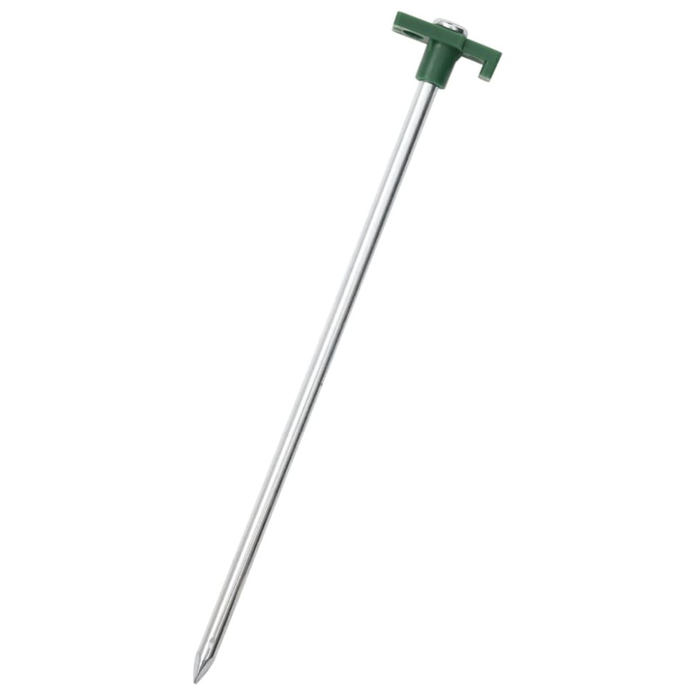 vidaXL Țăruși de cort, 12 buc., 25 cm, 7 mm, oțel galvanizat și PP