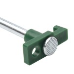 vidaXL Țăruși de cort, 12 buc., 25 cm, 7 mm, oțel galvanizat și PP