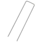 vidaXL Țăruși de pământ în formă de U 25 buc. 15x3,5cm oțel galvanizat vidaXL Țăruși de pământ în formă de U 25 buc. 15x3,5cm oțel galvanizat