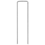 vidaXL Țăruși de pământ în formă de U 25 buc. 15x3,5cm oțel galvanizat vidaXL Țăruși de pământ în formă de U 25 buc. 15x3,5cm oțel galvanizat