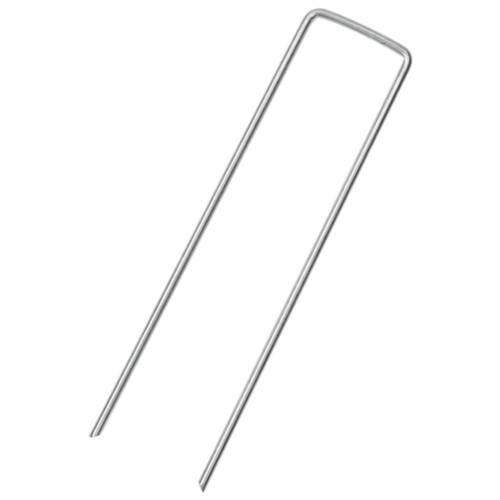 vidaXL Țăruși de pământ în formă de U 50 buc. 15x3,5cm oțel galvanizat