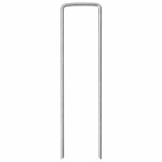vidaXL Țăruși de pământ în formă de U 50 buc. 15x3,5cm oțel galvanizat vidaXL Țăruși de pământ în formă de U 50 buc. 15x3,5cm oțel galvanizat