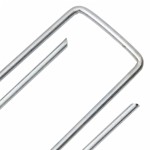 vidaXL Țăruși de pământ în formă de U 50 buc. 15x3,5cm oțel galvanizat vidaXL Țăruși de pământ în formă de U 50 buc. 15x3,5cm oțel galvanizat