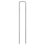 vidaXL Țăruși de pământ în formă de U 25 buc. 20x4 cm oțel galvanizat vidaXL Țăruși de pământ în formă de U 25 buc. 20x4 cm oțel galvanizat