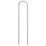 vidaXL Țăruși de pământ în formă de U 25 buc. 15x3,5cm oțel galvanizat vidaXL Țăruși de pământ în formă de U 25 buc. 15x3,5cm oțel galvanizat