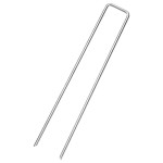 vidaXL Țăruși de pământ în formă de U 50 buc. 20x3,5cm oțel galvanizat vidaXL Țăruși de pământ în formă de U 50 buc. 20x3,5cm oțel galvanizat