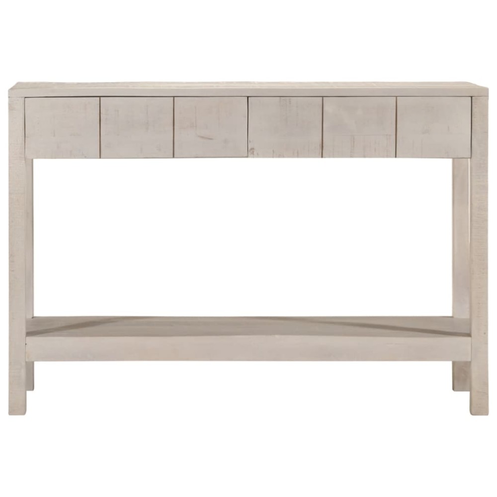 vidaXL Masă consolă, 110x35x75 cm, lemn masiv de mango