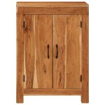 vidaXL Dulap, 55x33x75 cm, lemn masiv de acacia