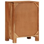 vidaXL Dulap, 55x33x75 cm, lemn masiv de acacia
