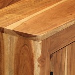 vidaXL Dulap, 55x33x75 cm, lemn masiv de acacia