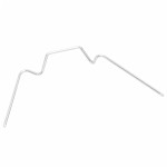 vidaXL Cleme pentru seră 100 buc. oțel galvanizat tip W vidaXL Cleme pentru seră 100 buc. oțel galvanizat tip W