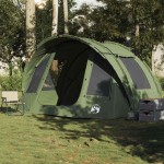 vidaXL Cort de pescuit 2 persoane, verde măsliniu, impermeabil vidaXL Cort de pescuit 2 persoane, verde măsliniu, impermeabil