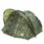 vidaXL Cort de pescuit pentru 2 persoane, camuflaj, impermeabil