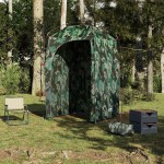 vidaXL Cort de duș, camuflaj, impermeabil