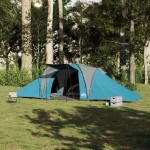 vidaXL Cort de familie cupolă, 6 persoane, albastru, impermeabil vidaXL Cort de familie cupolă, 6 persoane, albastru, impermeabil