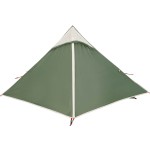 vidaXL Cort de camping pentru 2 persoane, verde, impermeabil