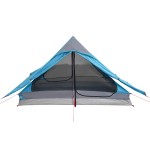 vidaXL Cort camping pentru 2 persoane, albastru, impermeabil vidaXL Cort camping pentru 2 persoane, albastru, impermeabil