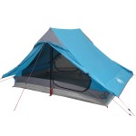 vidaXL Cort camping pentru 2 persoane, albastru, impermeabil vidaXL Cort camping pentru 2 persoane, albastru, impermeabil