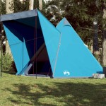 vidaXL Cort de familie Tipi pentru 6 persoane, albastru, impermeabil vidaXL Cort de familie Tipi pentru 6 persoane, albastru, impermeabil