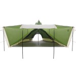 vidaXL Cort de familie Tipi pentru 8 persoane, verde, impermeabil vidaXL Cort de familie Tipi pentru 8 persoane, verde, impermeabil