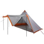 vidaXL Cort de familie Tipi pentru 8 persoane gri impermeabil vidaXL Cort de familie Tipi pentru 8 persoane gri impermeabil