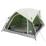 vidaXL Cabină cort de camping, 4 persoane, verde, impermeabil vidaXL Cabină cort de camping, 4 persoane, verde, impermeabil