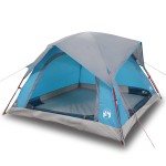 vidaXL Cabină cort de camping, 4 persoane, albastru, impermeabil vidaXL Cabină cort de camping, 4 persoane, albastru, impermeabil
