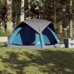 vidaXL Cabină cort de camping, 4 persoane, albastru, impermeabil vidaXL Cabină cort de camping, 4 persoane, albastru, impermeabil
