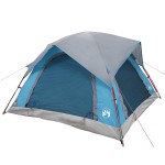 vidaXL Cabină cort de camping, 4 persoane, albastru, impermeabil vidaXL Cabină cort de camping, 4 persoane, albastru, impermeabil