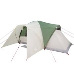 vidaXL Cort de camping cupolă pentru 6 persoane, verde, impermeabil vidaXL Cort de camping cupolă pentru 6 persoane, verde, impermeabil