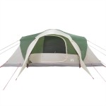 vidaXL Cort de camping cupolă pentru 6 persoane, verde, impermeabil vidaXL Cort de camping cupolă pentru 6 persoane, verde, impermeabil