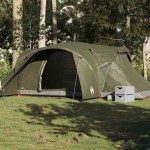 vidaXL Cort de familie cupolă 6 persoane verde măsliniu impermeabil vidaXL Cort de familie cupolă 6 persoane verde măsliniu impermeabil