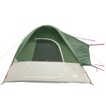 vidaXL Cort auto pentru 4 persoane, verde, impermeabil vidaXL Cort auto pentru 4 persoane, verde, impermeabil