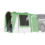 vidaXL Cort auto pentru 4 persoane, verde, impermeabil vidaXL Cort auto pentru 4 persoane, verde, impermeabil
