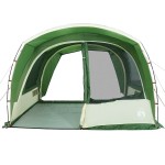 vidaXL Cort auto pentru 4 persoane, verde, impermeabil vidaXL Cort auto pentru 4 persoane, verde, impermeabil