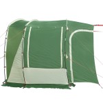vidaXL Cort auto pentru 4 persoane, verde, impermeabil vidaXL Cort auto pentru 4 persoane, verde, impermeabil