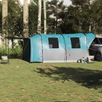 vidaXL Cort auto pentru 4 persoane, albastru, impermeabil vidaXL Cort auto pentru 4 persoane, albastru, impermeabil