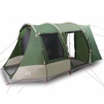 vidaXL Cort auto pentru 2 persoane, verde, impermeabil vidaXL Cort auto pentru 2 persoane, verde, impermeabil