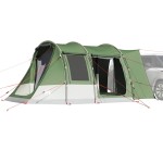 vidaXL Cort auto pentru 2 persoane, verde, impermeabil vidaXL Cort auto pentru 2 persoane, verde, impermeabil