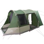 vidaXL Cort auto pentru 2 persoane, verde, impermeabil vidaXL Cort auto pentru 2 persoane, verde, impermeabil
